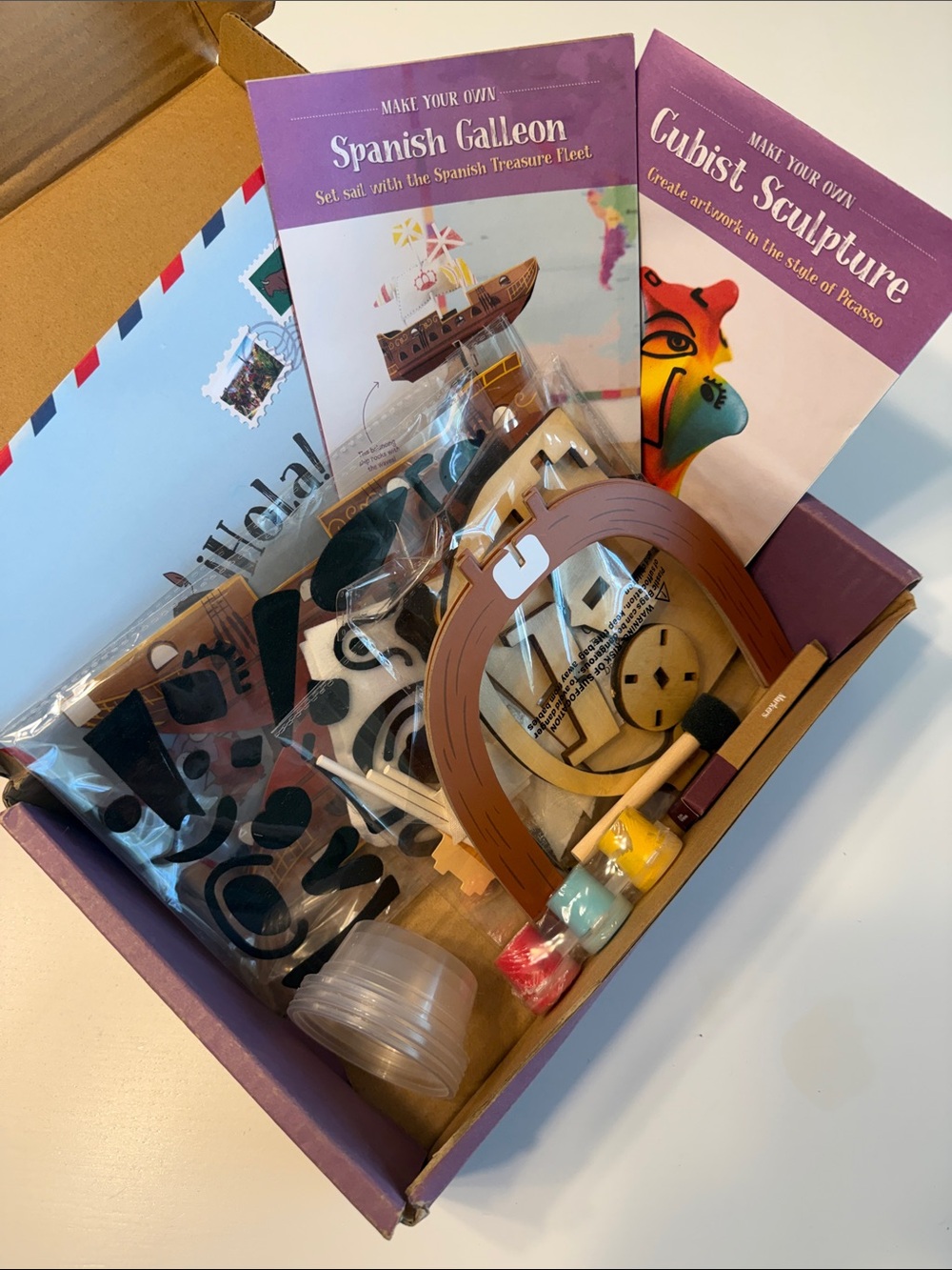 KiwiCo Atlas Crate Spain STEAM Craft Complete Kit for Kids Educational NWOT